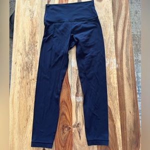 High rise Lululemon Align Leggings, 28” inseam.
